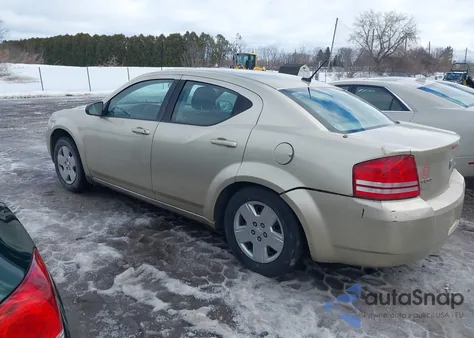 2010 Dodge Avenger Sxt из США, поврежденный, VIN 1B3CC4FBXAN120804